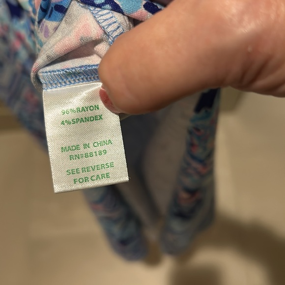 LILLY PULITZER Nichola Maxi Dress in Zanzibar Blu SIZE XL NEW WITH TAGS - Picture 9 of 9